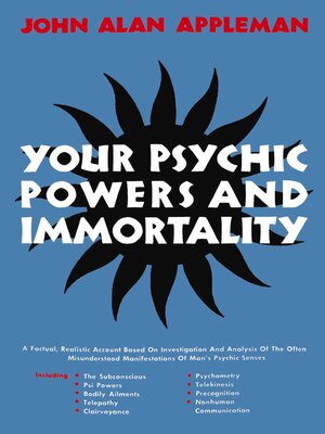 cover image of Your Psychic Powers and Immortality